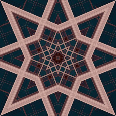 Yıldızsız bir desen. Hat düzeni. Kaleydoskopik arkaplan