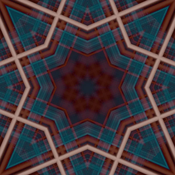 stock image Star seamless pattern. Line pattern.  Kaleidoscopic background