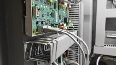 LED 'li elektronik ve bilgisayar panoları. Sunucu kalkanları