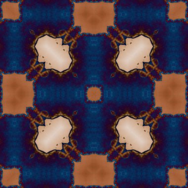 Kare, pürüzsüz desenler. Harika dijital şablonlar ördüm. Modern moda. Kaleydoskop