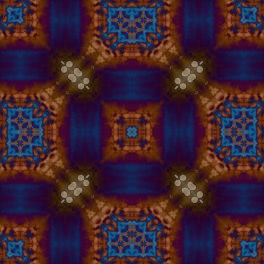 Kare, pürüzsüz desenler. Harika dijital şablonlar ördüm. Modern moda. Kaleydoskop