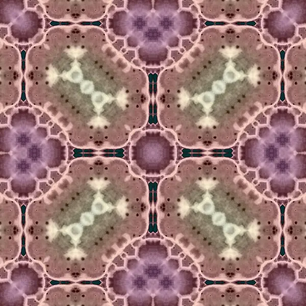 Quadratische Nahtlose Muster Wunderbare Digitale Muster Gewebt Moderne Mode Kaleidoskop — Stockfoto