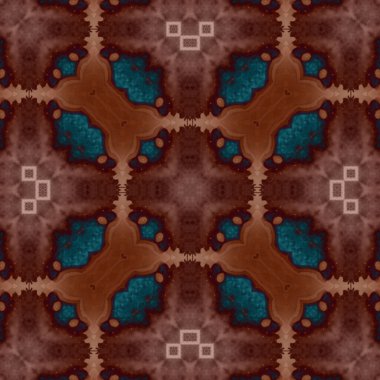 Kare, pürüzsüz desenler. Harika dijital şablonlar ördüm. Modern moda. Kaleydoskop