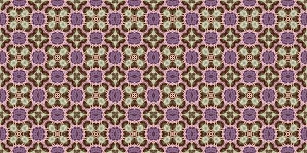 Wide Seamless Pattern Abstract Woven Kaleidoscope — Stock Photo, Image