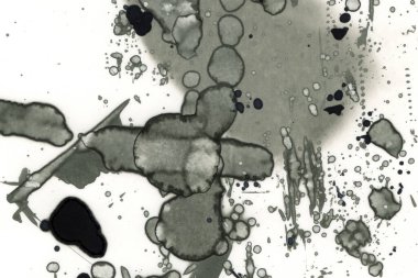 Alkol mürekkebi ve suluboya içeren soyut sanat eserleri. Modern sanat. İç resim