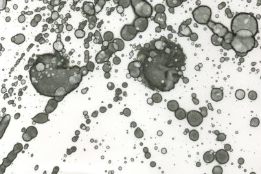 Alkol mürekkebi ve suluboya içeren soyut sanat eserleri. Modern sanat. İç resim