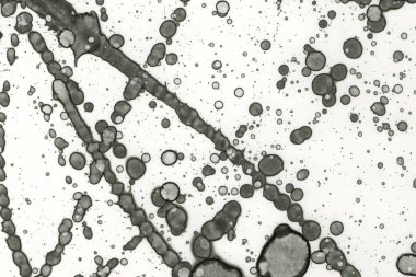 Alkol mürekkebi ve suluboya içeren soyut sanat eserleri. Modern sanat. İç resim