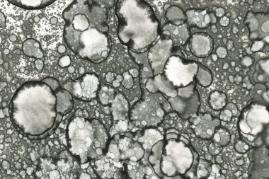 Alkol mürekkebi ve suluboya içeren soyut sanat eserleri. Modern sanat. İç resim