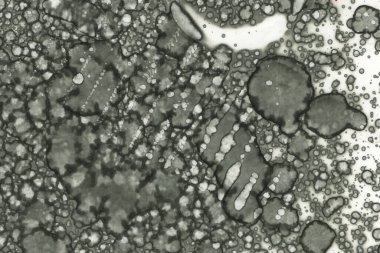 Alkol mürekkebi ve suluboya içeren soyut sanat eserleri. Modern sanat. İç resim