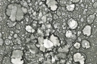 Alkol mürekkebi ve suluboya içeren soyut sanat eserleri. Modern sanat. İç resim