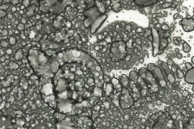 Alkol mürekkebi ve suluboya içeren soyut sanat eserleri. Modern sanat. İç resim