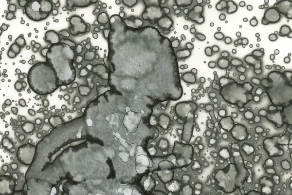 Alkol mürekkebi ve suluboya içeren soyut sanat eserleri. Modern sanat. İç resim