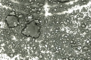 Alkol mürekkebi ve suluboya içeren soyut sanat eserleri. Modern sanat. İç resim