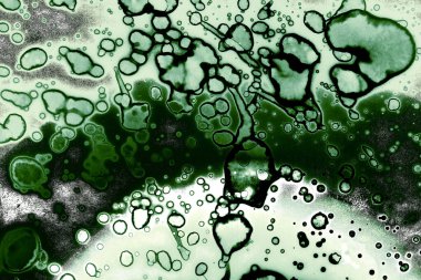 Alkol mürekkebi ve suluboya içeren soyut sanat eserleri. Modern sanat. İç resim