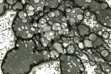 Alkol mürekkebi ve suluboya içeren soyut sanat eserleri. Modern sanat. İç resim