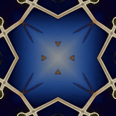 Kusursuz soyut kare deseni. Modern sanatta alkol mürekkebi. Mandala