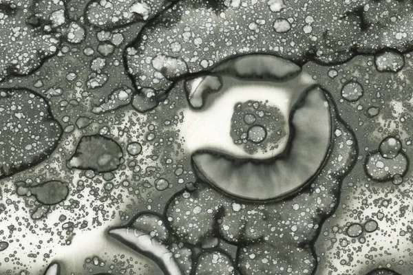 Alkol mürekkebi ve suluboya içeren soyut sanat eserleri. Modern sanat. İç resim