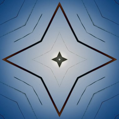 Kusursuz soyut kare deseni. Modern sanatta alkol mürekkebi. Mandala