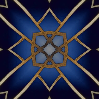 Kusursuz soyut kare deseni. Modern sanatta alkol mürekkebi. Mandala