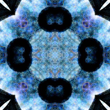 Kusursuz soyut kare deseni. Modern sanatta alkol mürekkebi. Mandala