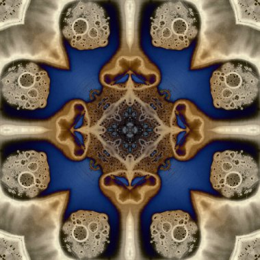 Kusursuz soyut kare deseni. Modern sanatta alkol mürekkebi. Mandala