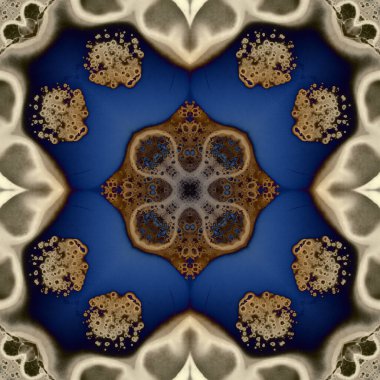 Kusursuz soyut kare deseni. Modern sanatta alkol mürekkebi. Mandala