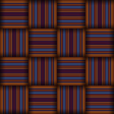 Soyut, dikişsiz, dokuma desenli doku. Kare, pürüzsüz desen. Çizgiler ve kareler.