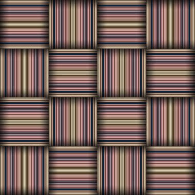 Soyut, dikişsiz, dokuma desenli doku. Kare, pürüzsüz desen. Çizgiler ve kareler.