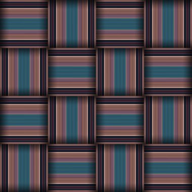 Soyut, dikişsiz, dokuma desenli doku. Kare, pürüzsüz desen. Çizgiler ve kareler.