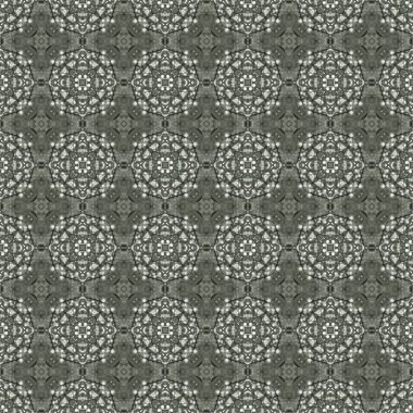 Kusursuz soyut kare deseni. Modern doku - dijital sanat. Kumaş soyut kaleydoskop