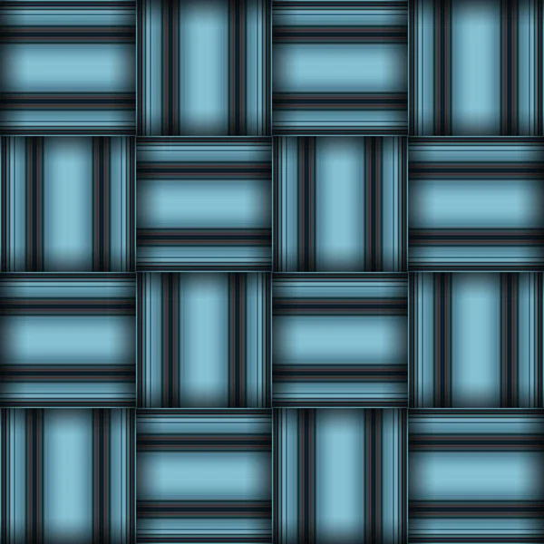 Αφηρημένη Υφή Υφάσματος Χωρίς Ραφή Τετράγωνο Μοτίβο Χωρίς Ραφή Μπλου — Φωτογραφία Αρχείου
