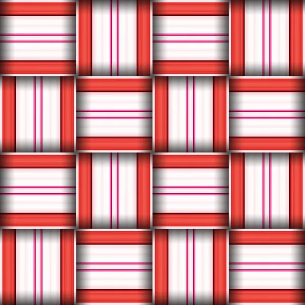 Abstract Seamless Woven Pattern Texture Square Seamless Pattern Stripes Lines — Stock Photo, Image