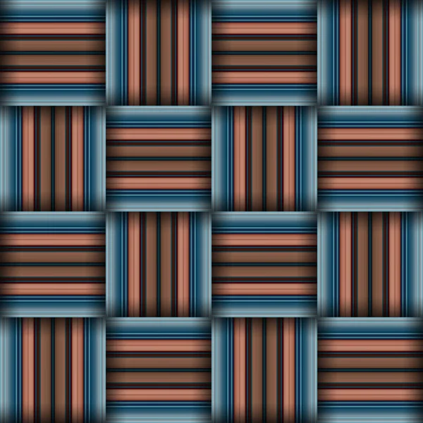 Abstracte Naadloze Geweven Patroon Textuur Vierkant Naadloos Patroon Strepen Lijnen — Stockfoto