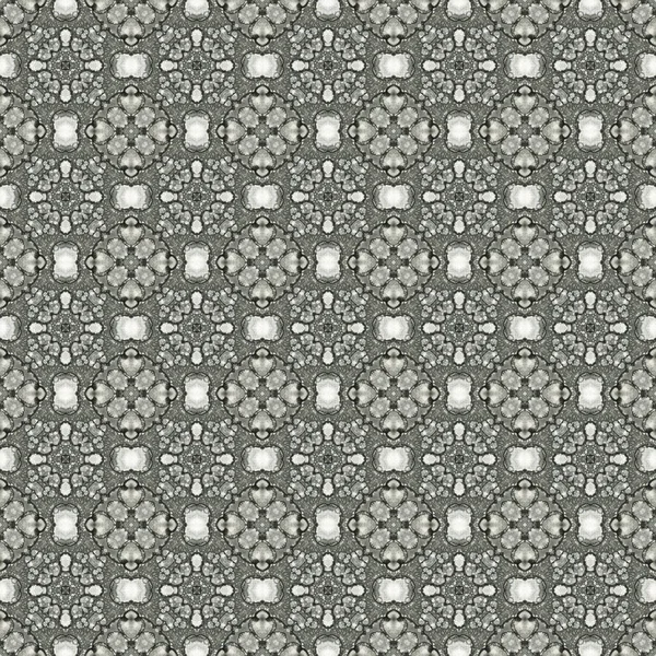 无缝隙的抽象正方形图案 现代纹理 数字艺术 织物抽象万花筒 — 图库照片