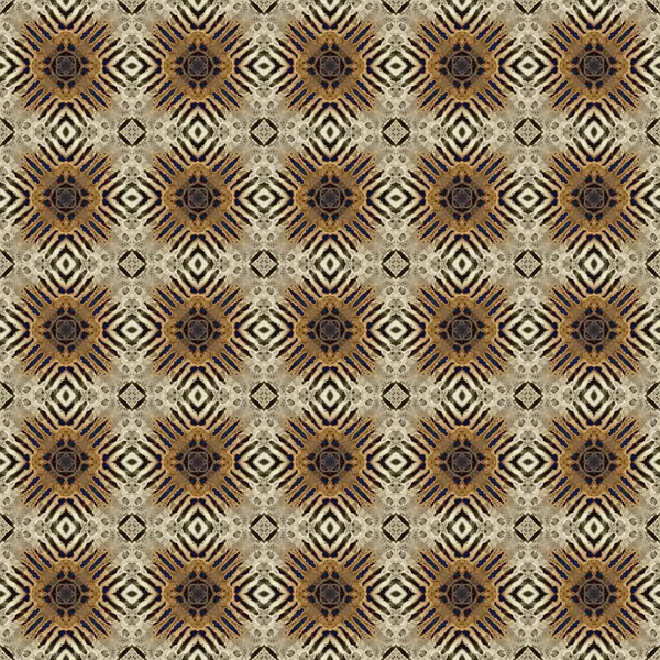 stock image Seamless abstract square pattern. Modern texture - digital art. Fabric abstract kaleidoscope