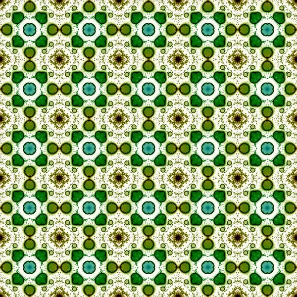 stock image Seamless abstract square pattern. Modern texture - digital art. Fabric abstract kaleidoscope