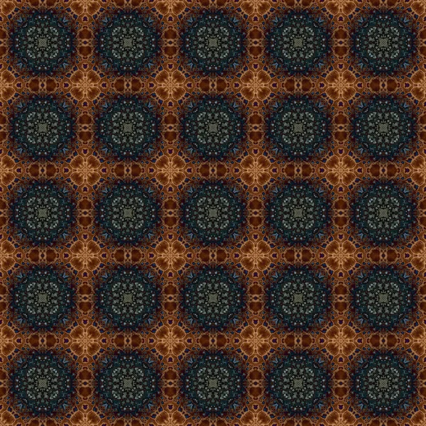 Bezproblémový Abstraktní Čtvercový Vzor Moderní Textura Digitální Umění Textilní Abstraktní — Stock fotografie
