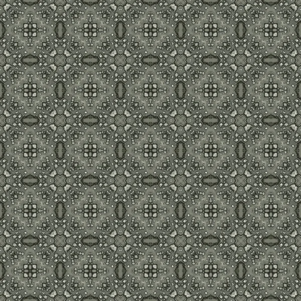 Sömlös Abstrakt Fyrkantig Mönster Modern Textur Digital Konst Tygabstrakt Kalejdoskop — Stockfoto