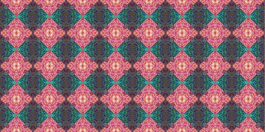 Banner kusursuz soyut desen dokusu. Yaratıcı dokuma deseni. Tekstil