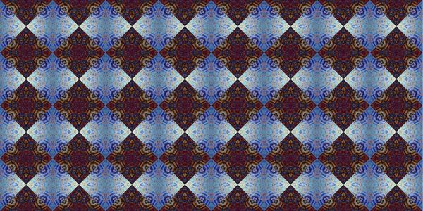 Banner Bezešvé Abstraktní Vzor Textury Tkaný Kreativní Vzor Textilní — Stock fotografie