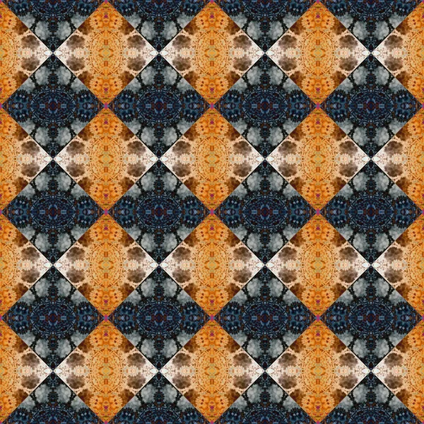 Čtvercový Bezešvý Abstraktní Vzor Textury Tkaný Vzor Kosočtverců Trojúhelníků — Stock fotografie
