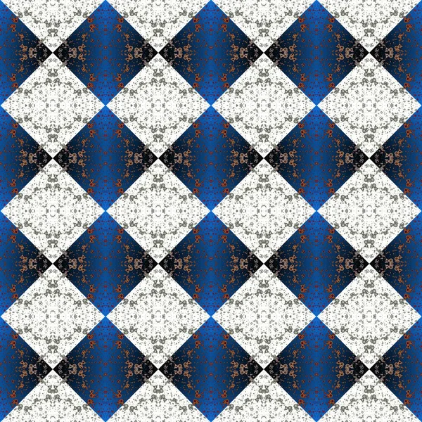 Textura Padrão Abstrata Sem Costura Quadrada Padrão Tecido Losango Triângulos — Fotografia de Stock
