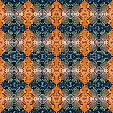 Kusursuz kare soyut desen dokusu. Eşkenar dörtgenlerin ve üçgenlerin örülmüş deseni.