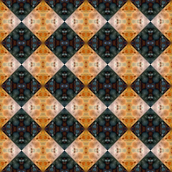 Τετράγωνο Χωρίς Ραφή Αφηρημένη Υφή Μοτίβο Υφαντά Μοτίβα Ρόμβων Και — Φωτογραφία Αρχείου