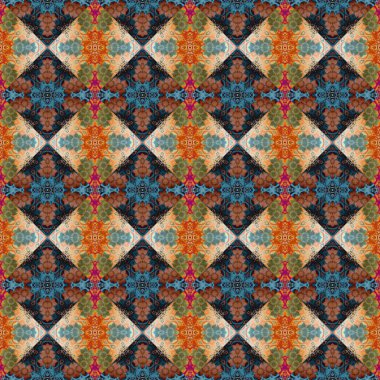 Kusursuz kare soyut desen dokusu. Eşkenar dörtgenlerin ve üçgenlerin örülmüş deseni.