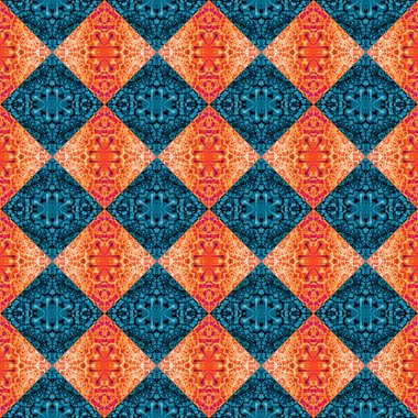 Kusursuz kare soyut desen dokusu. Eşkenar dörtgenlerin ve üçgenlerin örülmüş deseni.