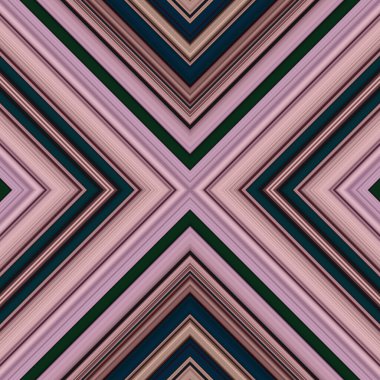Kusursuz kare çizgiler ve eşkenar dörtgenler. çok renkli desen