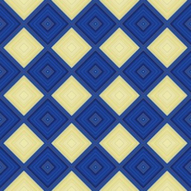 Kusursuz kare çizgiler ve eşkenar dörtgenler. çok renkli desen