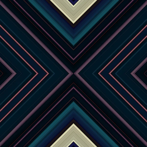 Schema Quadrato Senza Soluzione Continuità Linee Rombi Texture Multicolore — Foto Stock
