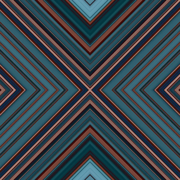 Seamless Square Pattern Lines Rhombuses Multi Colored Texture — Stock Photo, Image